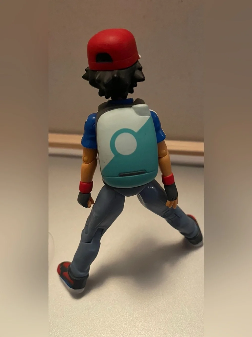 Ash Ketchum TOMY Official Pokemon 20th Anniversary Action Figure 4.5